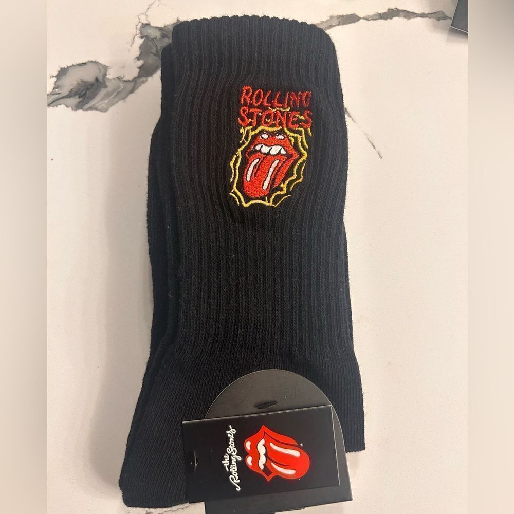 Rolling Stones mens athletic socks